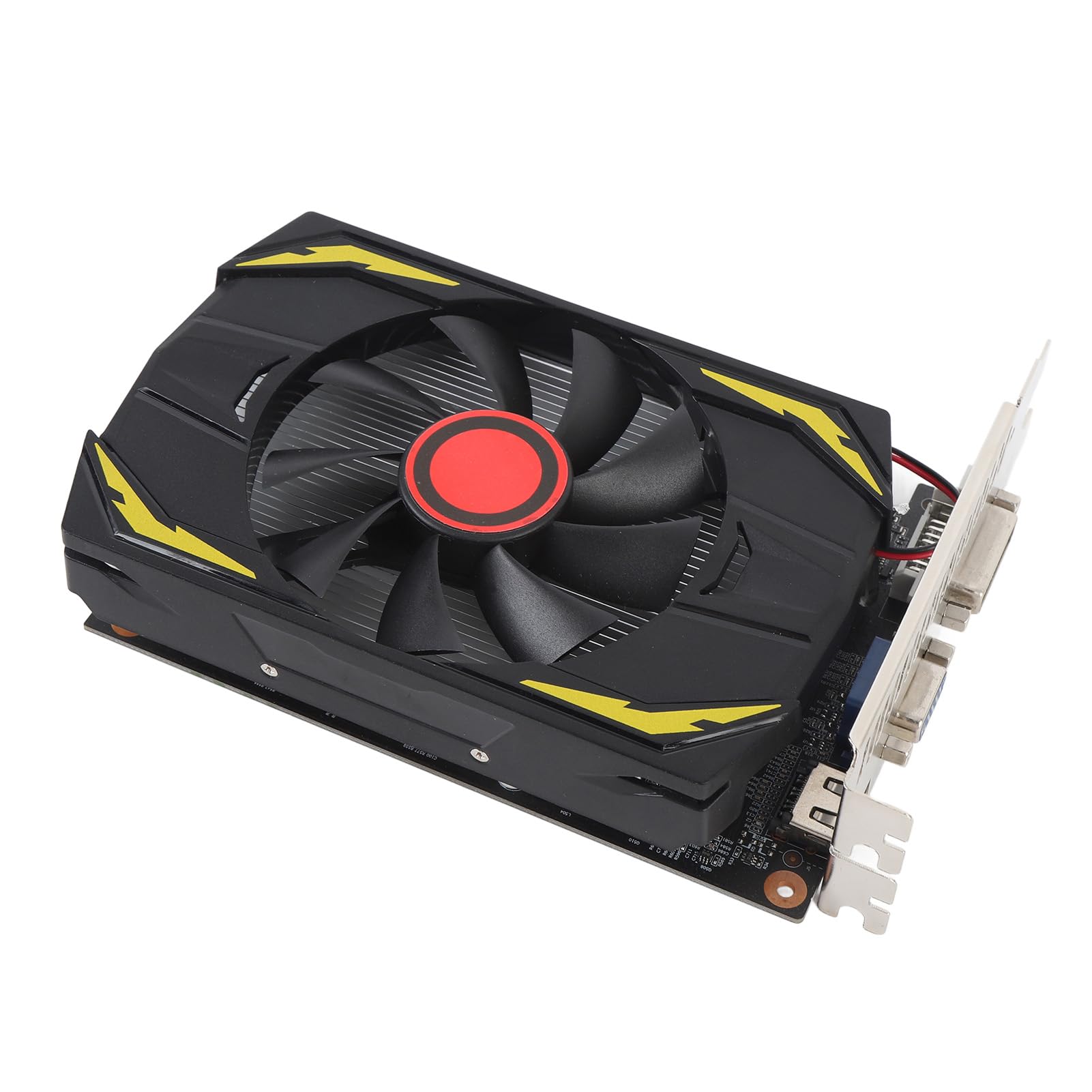 Bewinner Scheda Grafica 750Ti PC, Supporto Grafico da Gioco DDR5 4GB DDR5 BIT DVI VGA HDMI, PCI EXPRESS 2.0 16X, Scheda Video del Computer con PC
