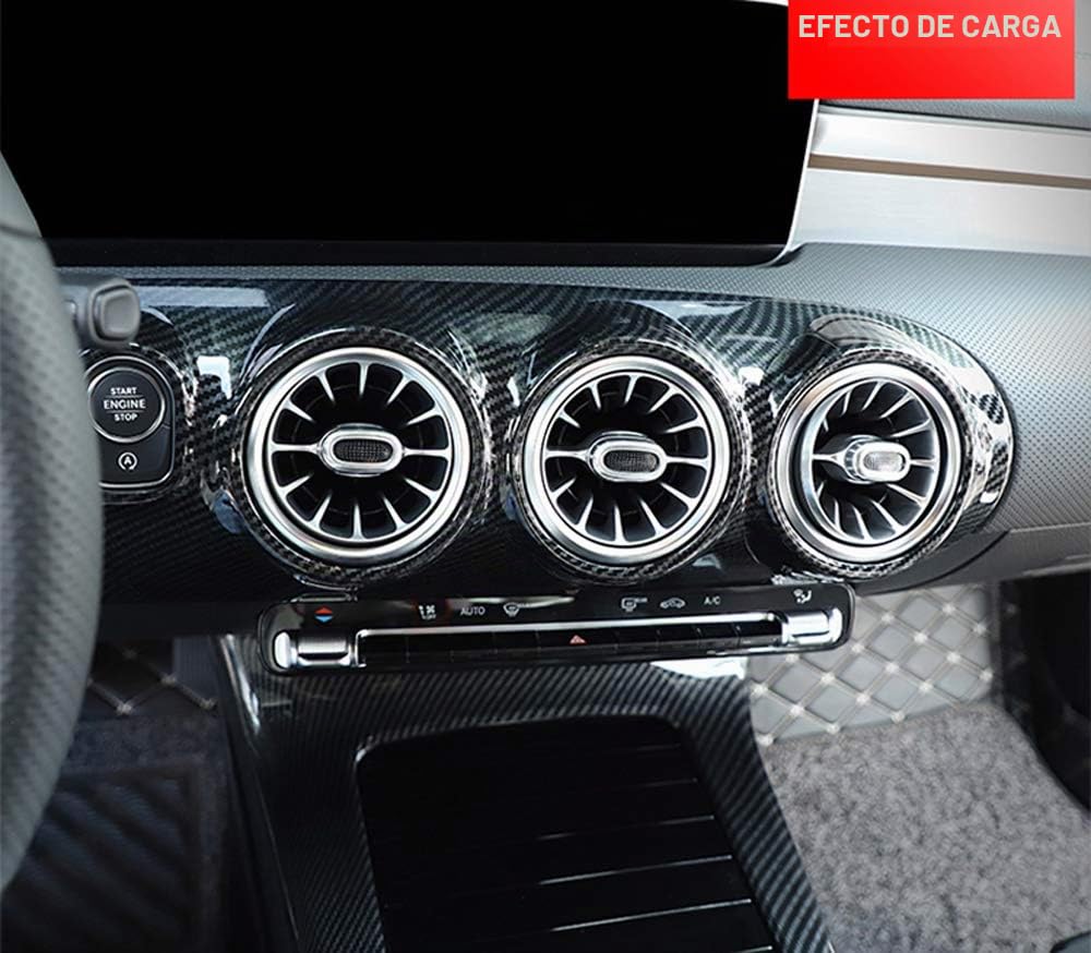 Upgrade Panel de ventilación para salpicadero para Classe A W177 V177 / CLA C118 X118 2019-2024