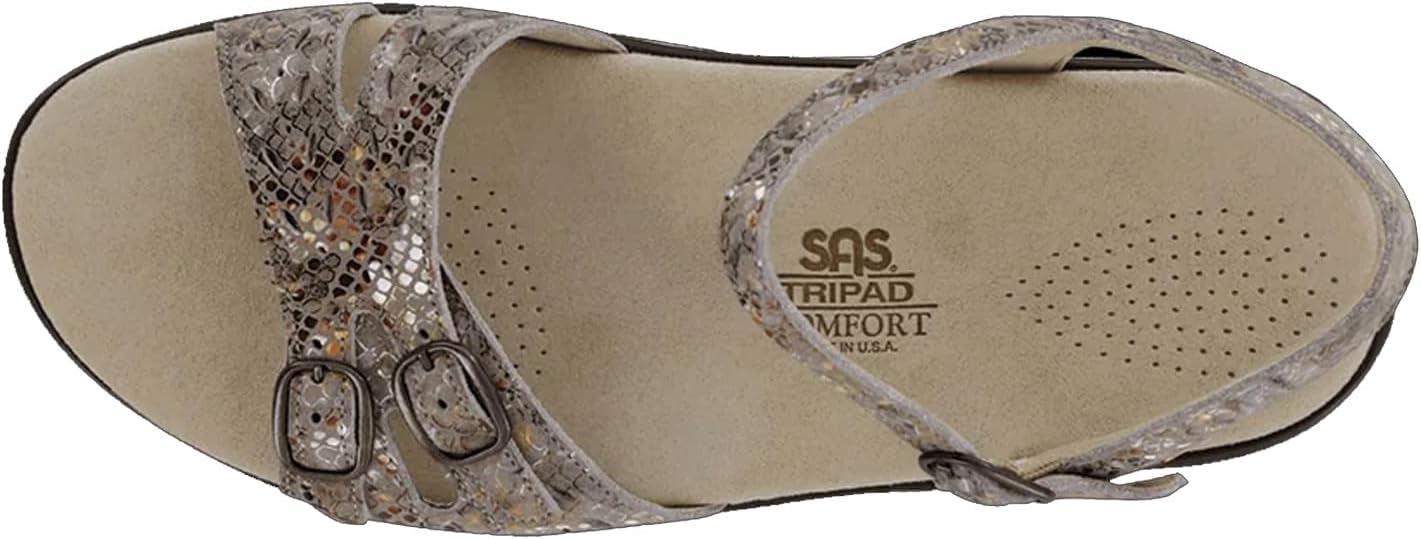 SAS Women's, Duo Sandal 5 Taupe Multi
