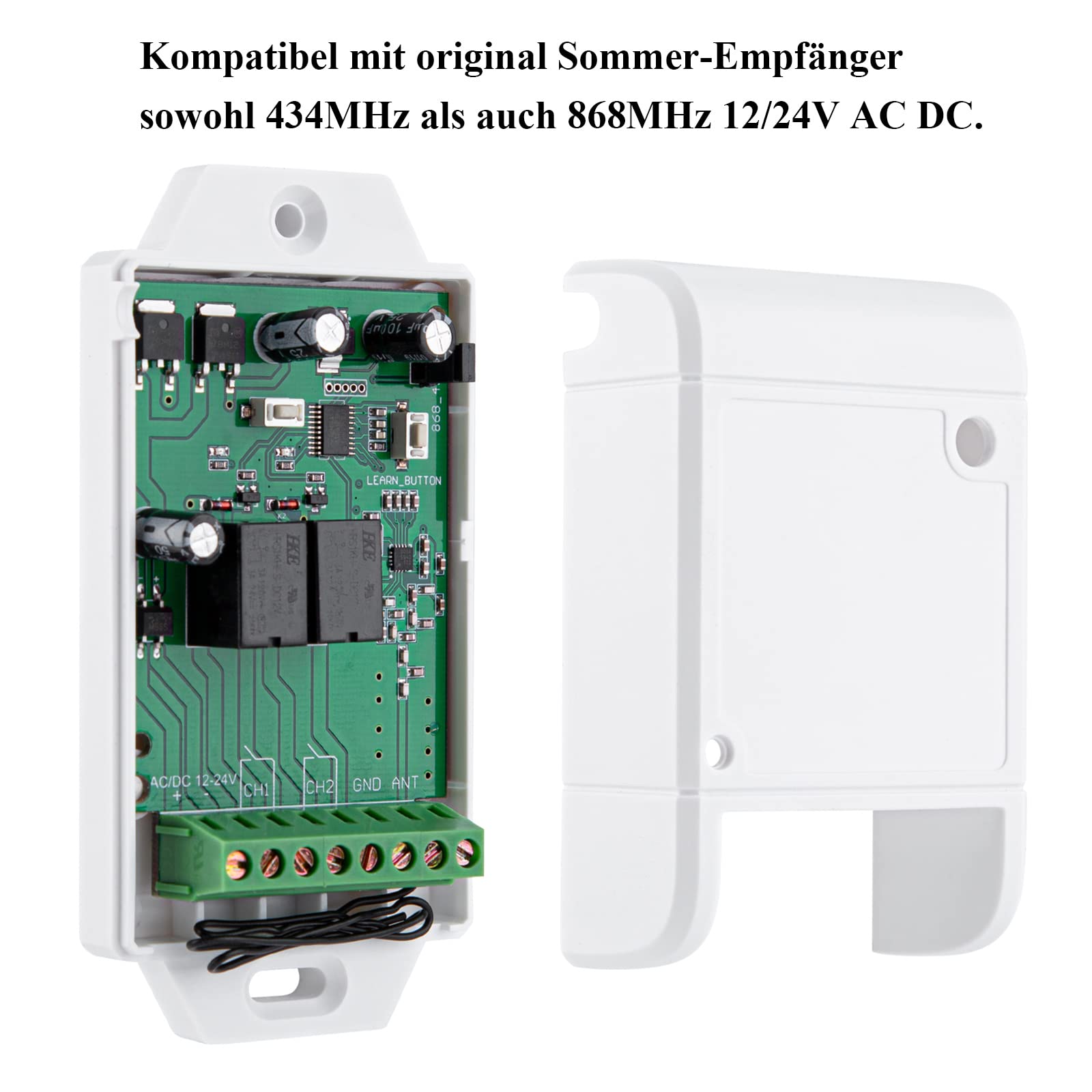 Mando A Distancia Para Puerta De Garaje De 868 MHz, Mando A Distancia Para 4020 TX03-868-4 4020V000, Mando A Distancia Para Puerta De Garaje, 4 Canales