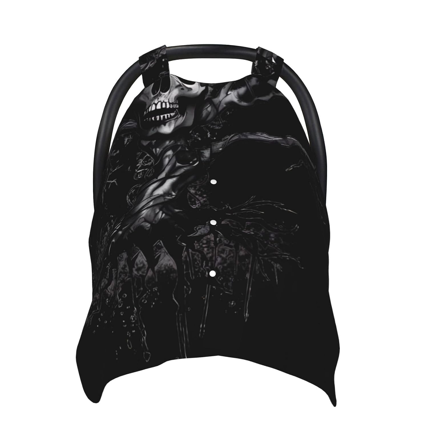 Skull Tree Black Eagle Baby Car Seat Cover & Breastfeeding Nursing Cover - Breathable Stretch Fabric Multi-Use Nursing Cover for Breastfeeding