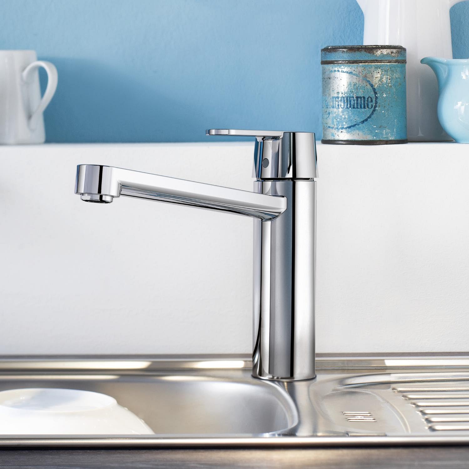 GROHE Get Mitigeur Cuisine Monocommande, Chromé, 30196000 (Import Allemagne)