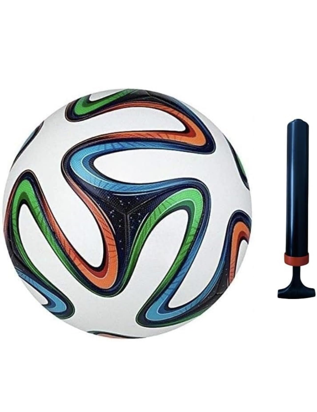 K Art 4 Color Football 2014 with Beautiful Shape & Graphics with Free Pump, Multi-image-4