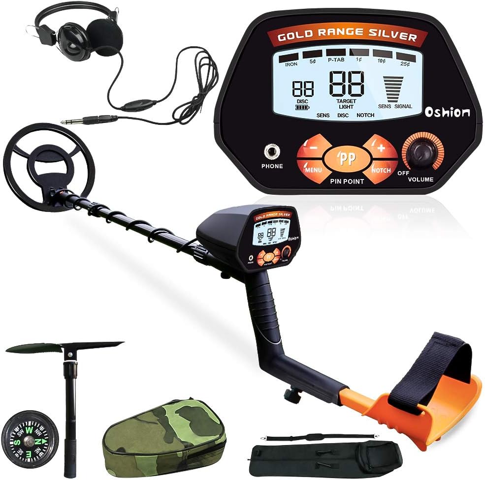 New Metal Detector Identification Pattern Waterproof LCD