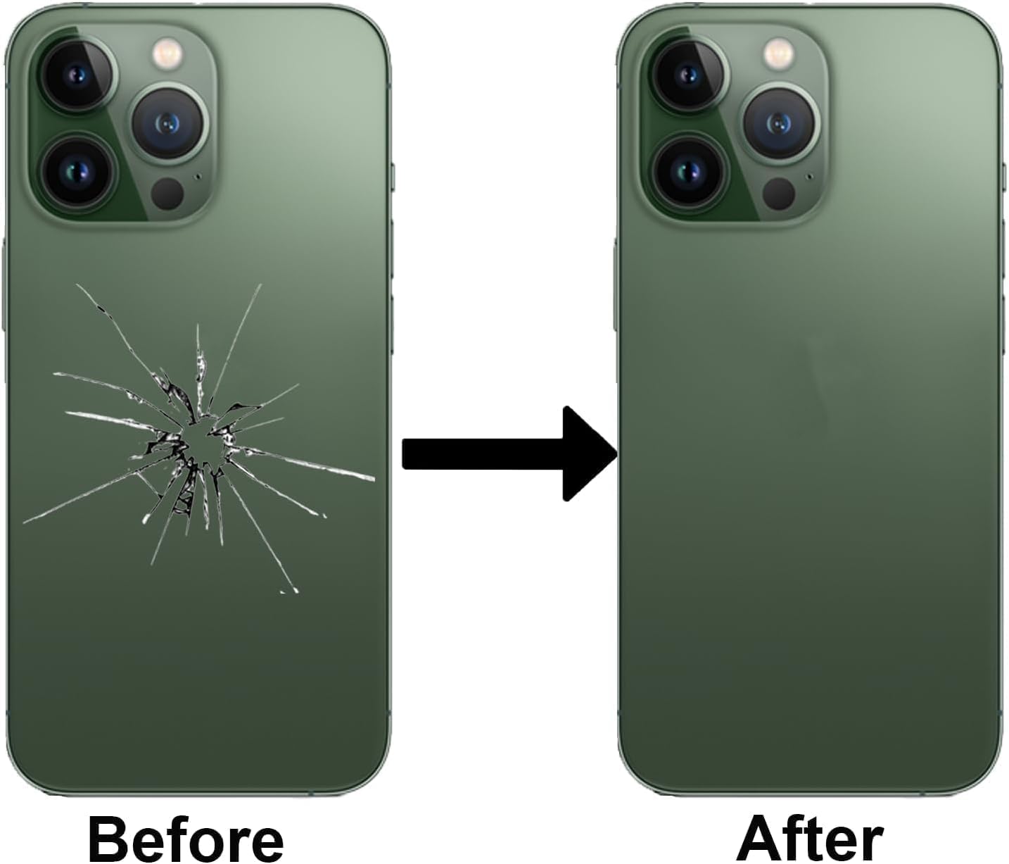 SOSTITUZIONE VETRO POSTERIORE IPHONE 13 PRO A VOGHERA