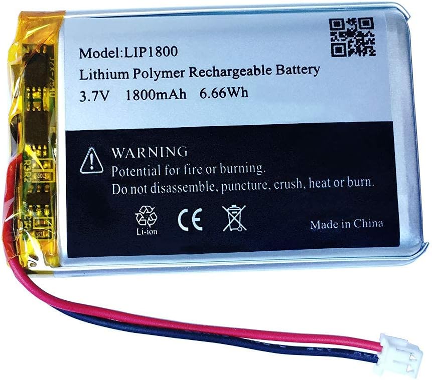 3.7v 1800mAh LiPo Battery for Sony DualShock 4 PS4 Controller Battery Replacement (Cuhzct2u