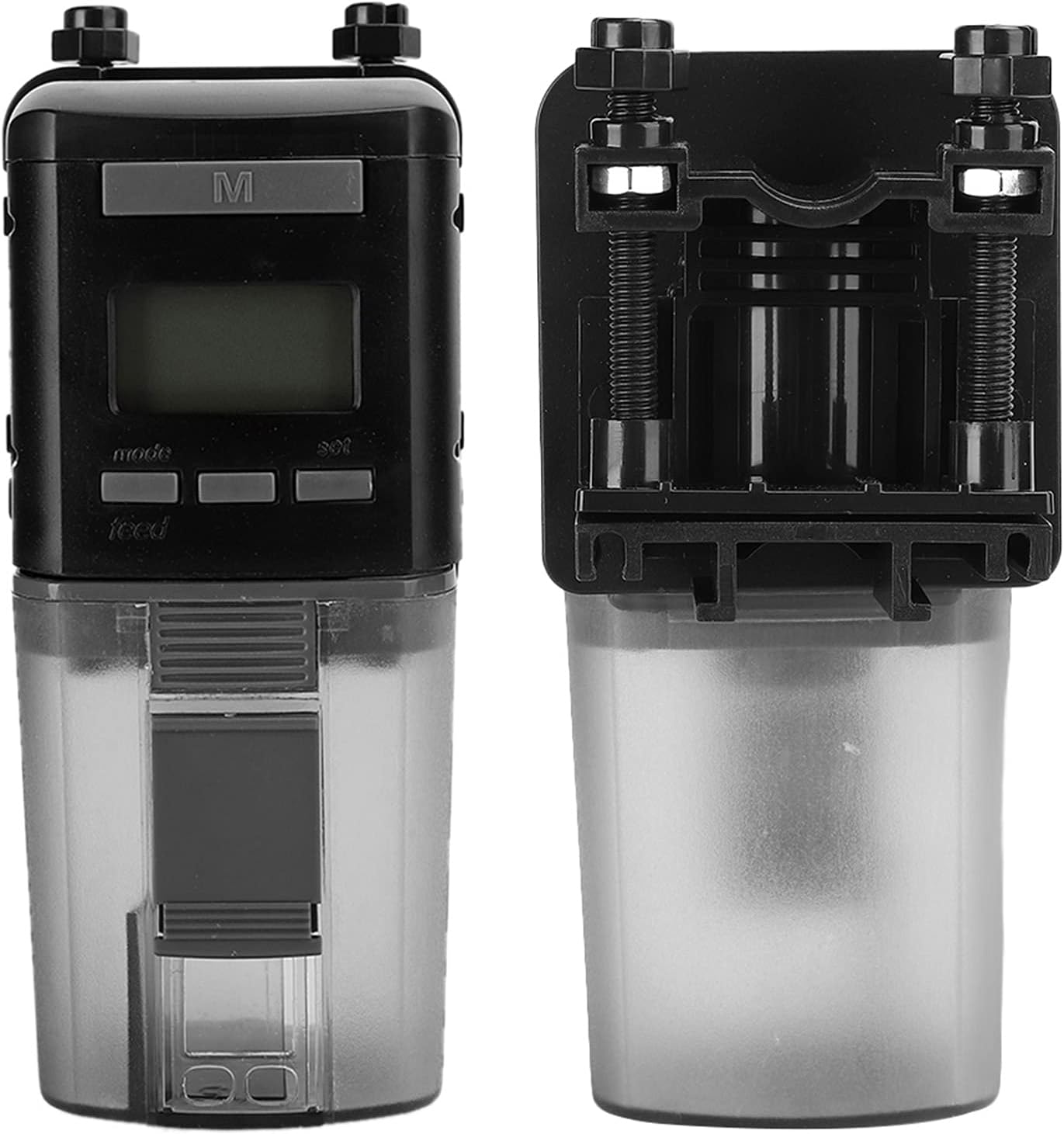 Mini Automatic Fish Feeder Aquarium Digital LCD Food Feeder Feeding Timer Fish Food Dispenser for Aquarium or Fish Tank