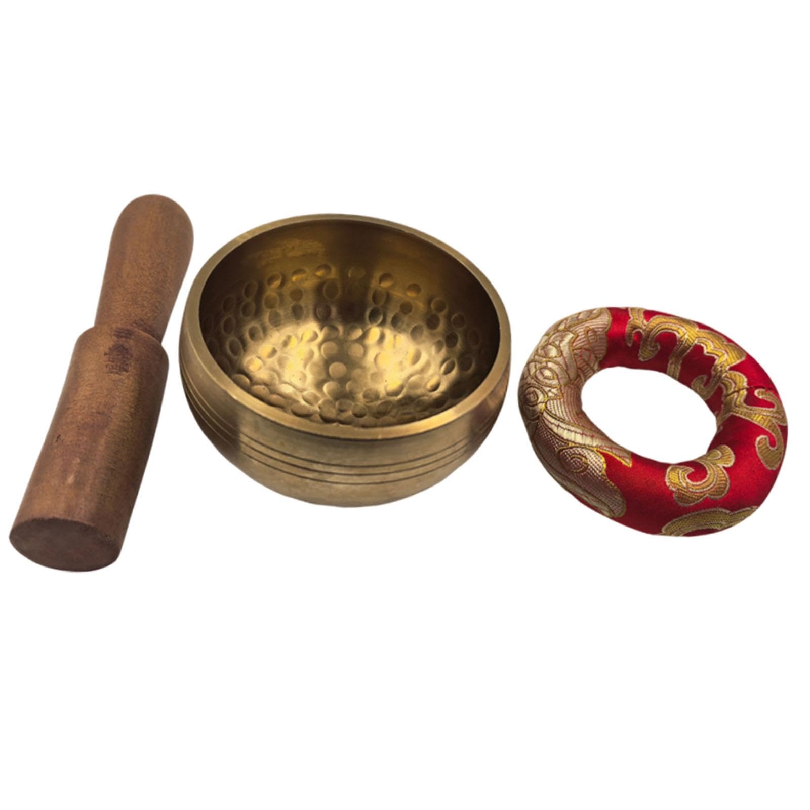 Set di Campane Tibetane per Decorazione, Ornamento Multifunzionale, Strumento Autoregolante, Diametro 8 Cm