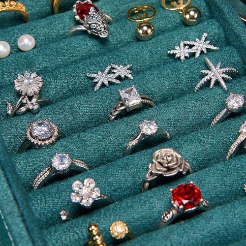 Coffret à bijoux grande capacité VALICLUD avec compartiments pour colliers - 8