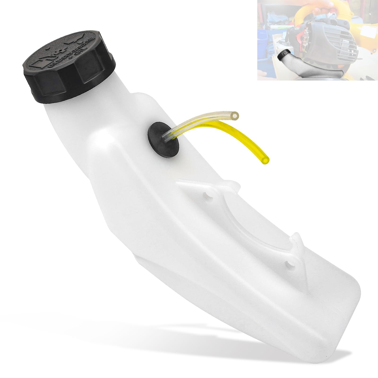 578943308 - Depósito de combustible para soplador de hojas Craftsman Husqvarna Poulan Pro BVM200VS BVM200FE BVM210VS VS2000BV PPB430VS GBV325 GBV345, sustituye a 526222201 54510040100401 5767 64901