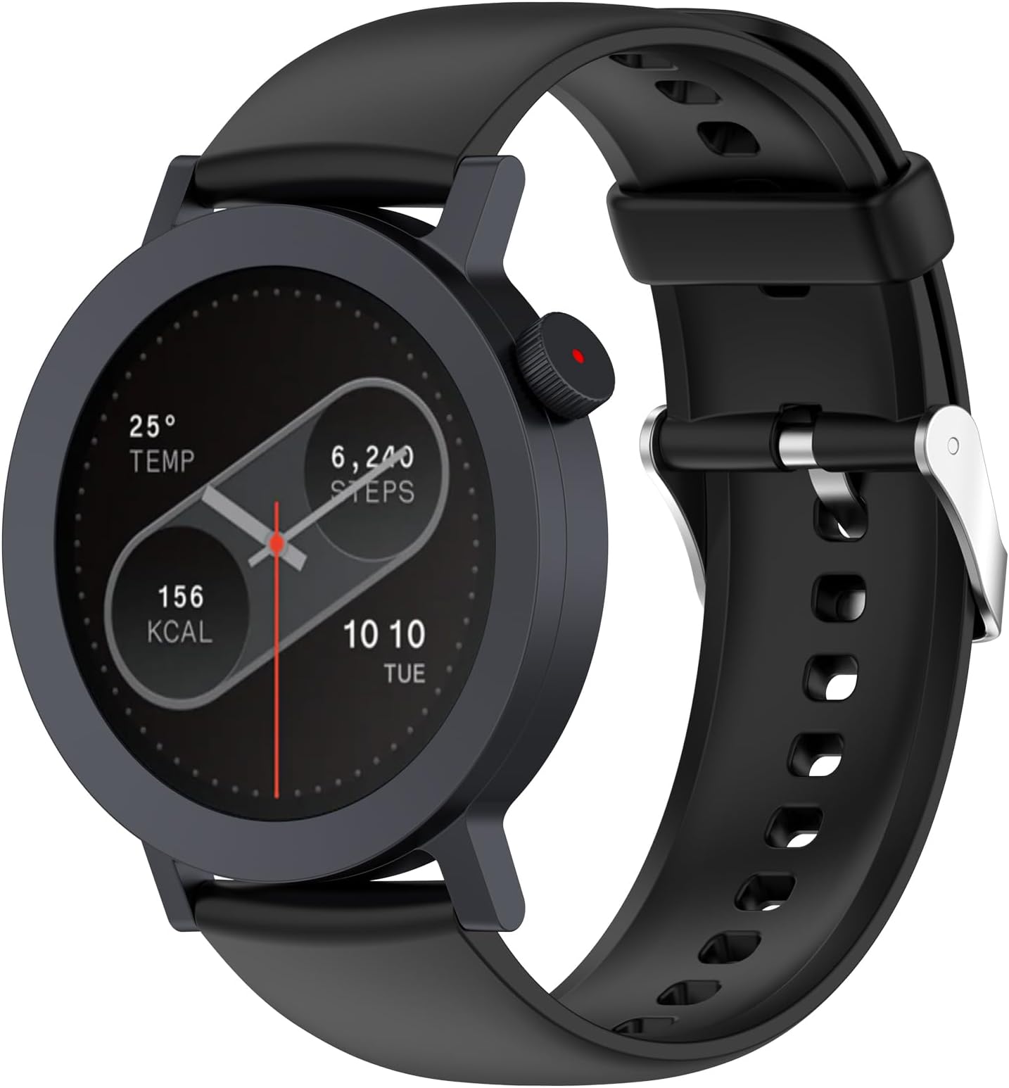 Compatible with CMF Watch 3 Pro Replacement Wrist Band - Replacement Silicone Wrist Watch Band Strap Compatible with CMF Watch 3 Pro/Pro 2(Black)