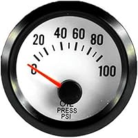 Vista 8 de ESUPPORT Coche 2 "2.047 in Turbo Boost Gauge Meter Psi Puntero Azul Luz LED
