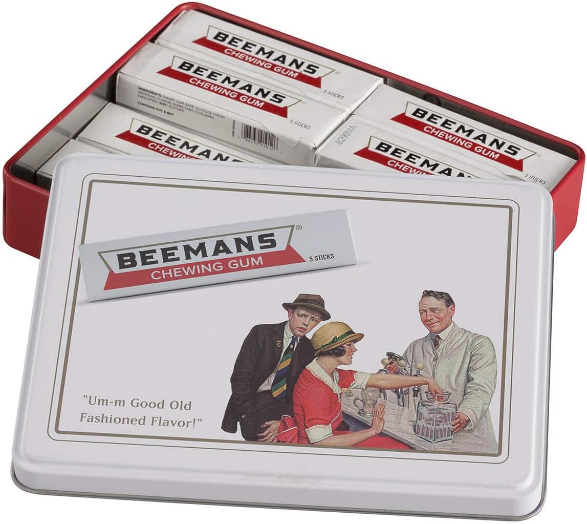 Beeman's, Gum Vintage Tin, 10 Count