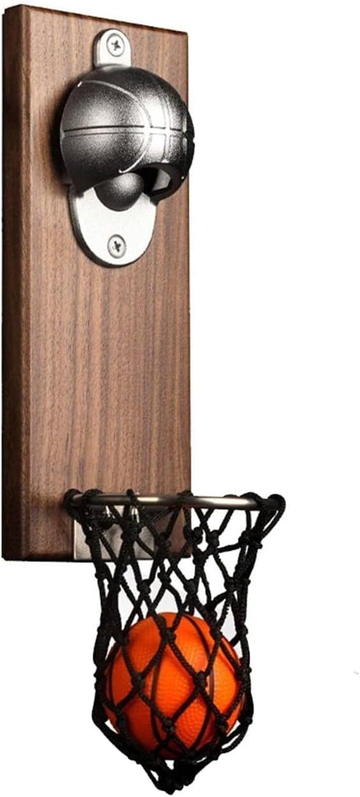 Abridor de botellas de vino, Baloncesto montado en la pared abridor de botellas de cerveza tapa de vidrio de Soda accesorios de barra de cocina