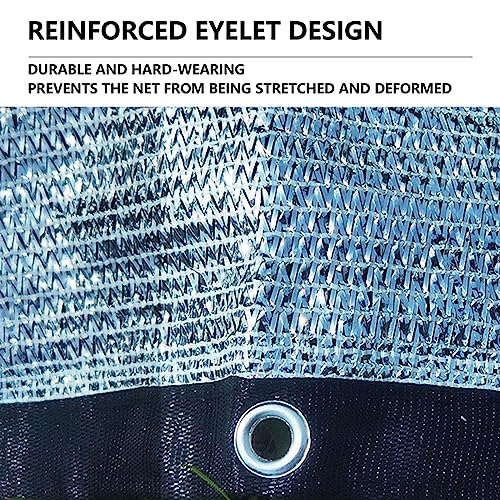 Auto Schattennetz für Hunde 3x4m 2x2m 2x3m Alunetz Schattennetz Auto Alu Schatten Netz 85% UV Sonnenschutz Hitzeschutz Haube Schattierungsnetz Sonnenschutz Pflanzen für Gewächshaus Tiere Sonnensegel (