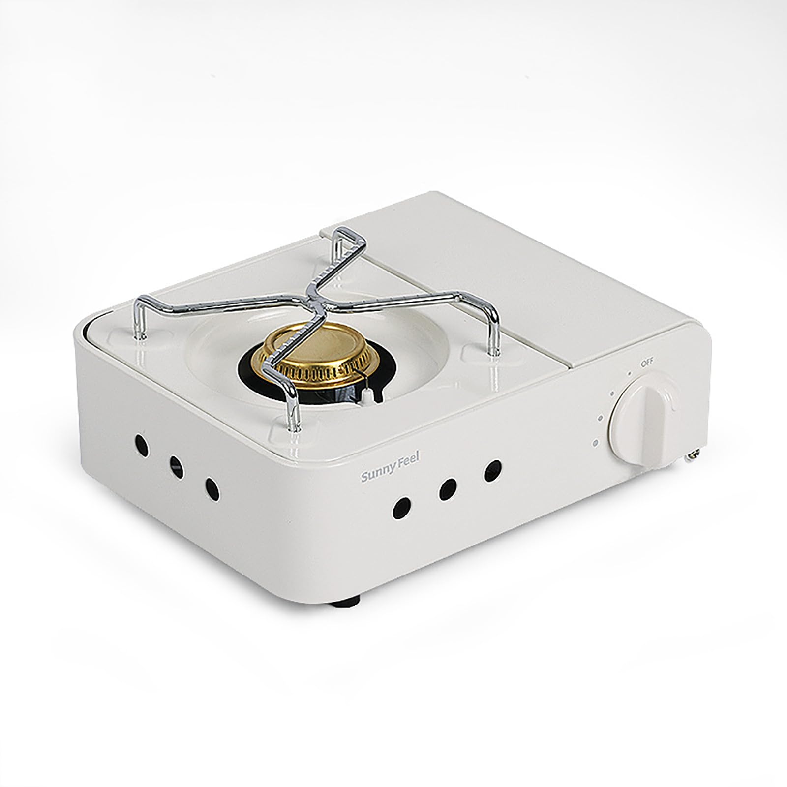 Estufa de camping portátil, cocina de gas de 2100 W con funda de transporte, equipo de cocina para mochileros al aire libre para camping, senderismo, barbacoa, picnic