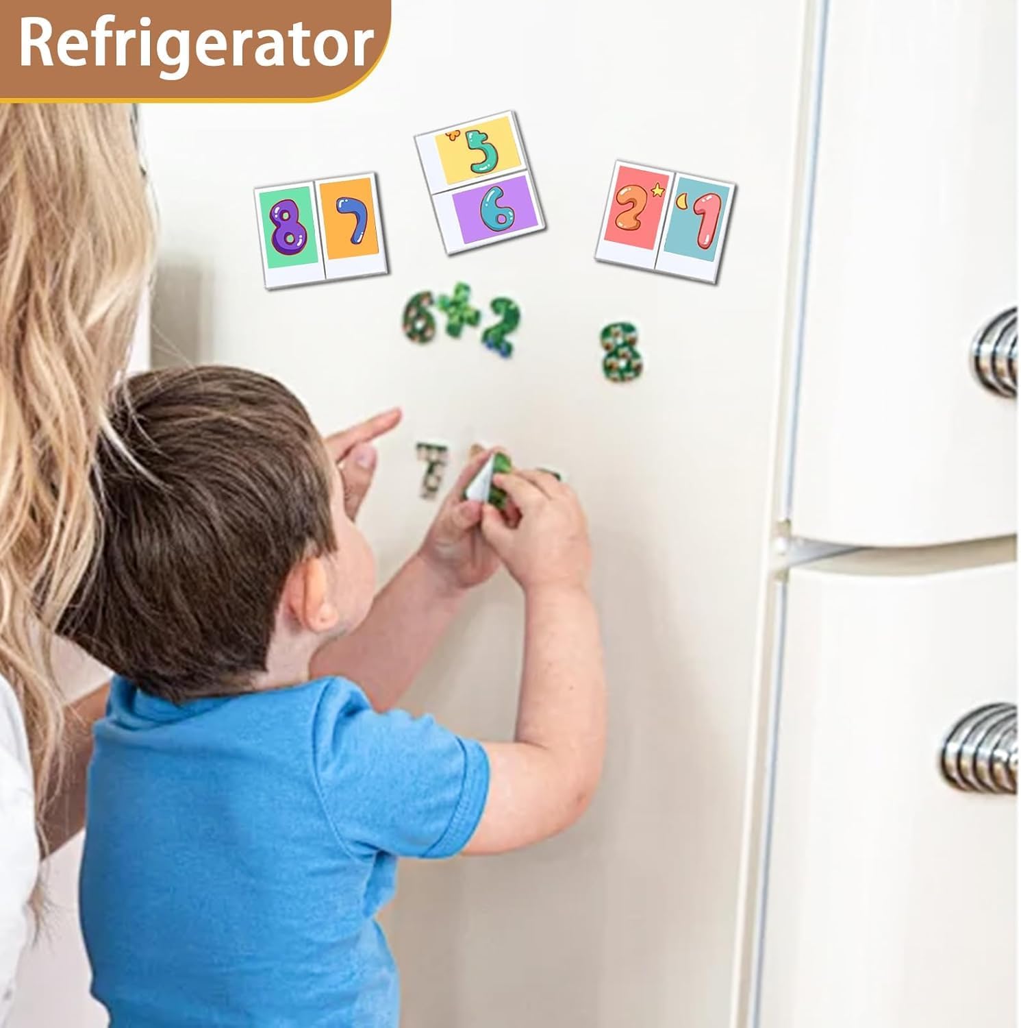 PICASSO SIGNAGE Magnetic Refrigerator Mini Picture Frames fit Picture, Acrylic Photo Frame Compatible with Fujifilm Instax Polaroid Mini for Home Office Fridge/Locker (2x3*2(2 Picture)- Only Frames) 1