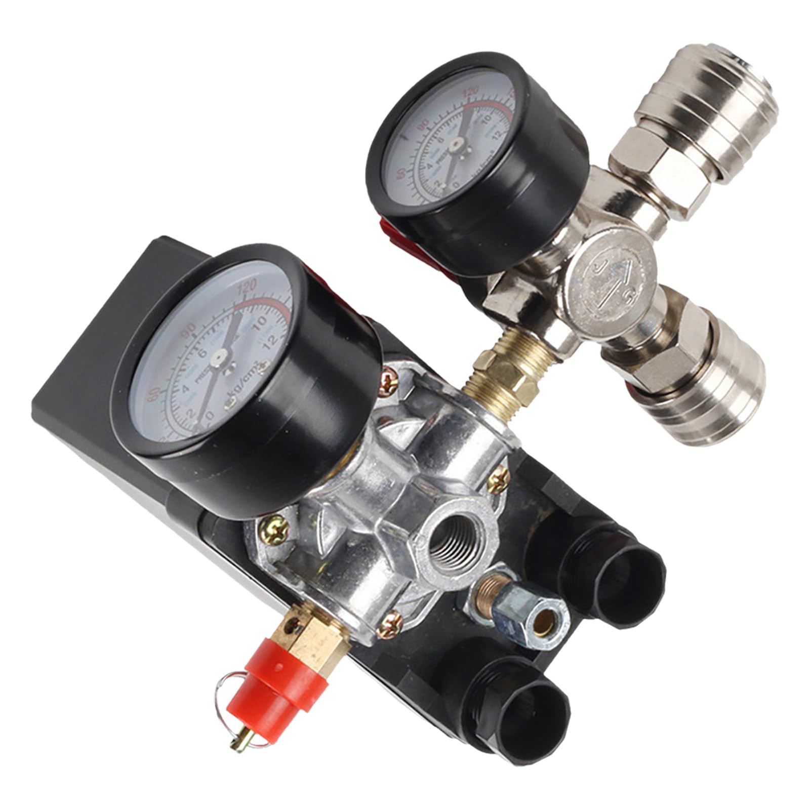 Regulador de Presión, Compresor de Aire Interruptor de Presión Compresor Adecuado Para Aplicaciones Que Incluyen Automatización Pintura En Aerosol Herramientas Neumáticas