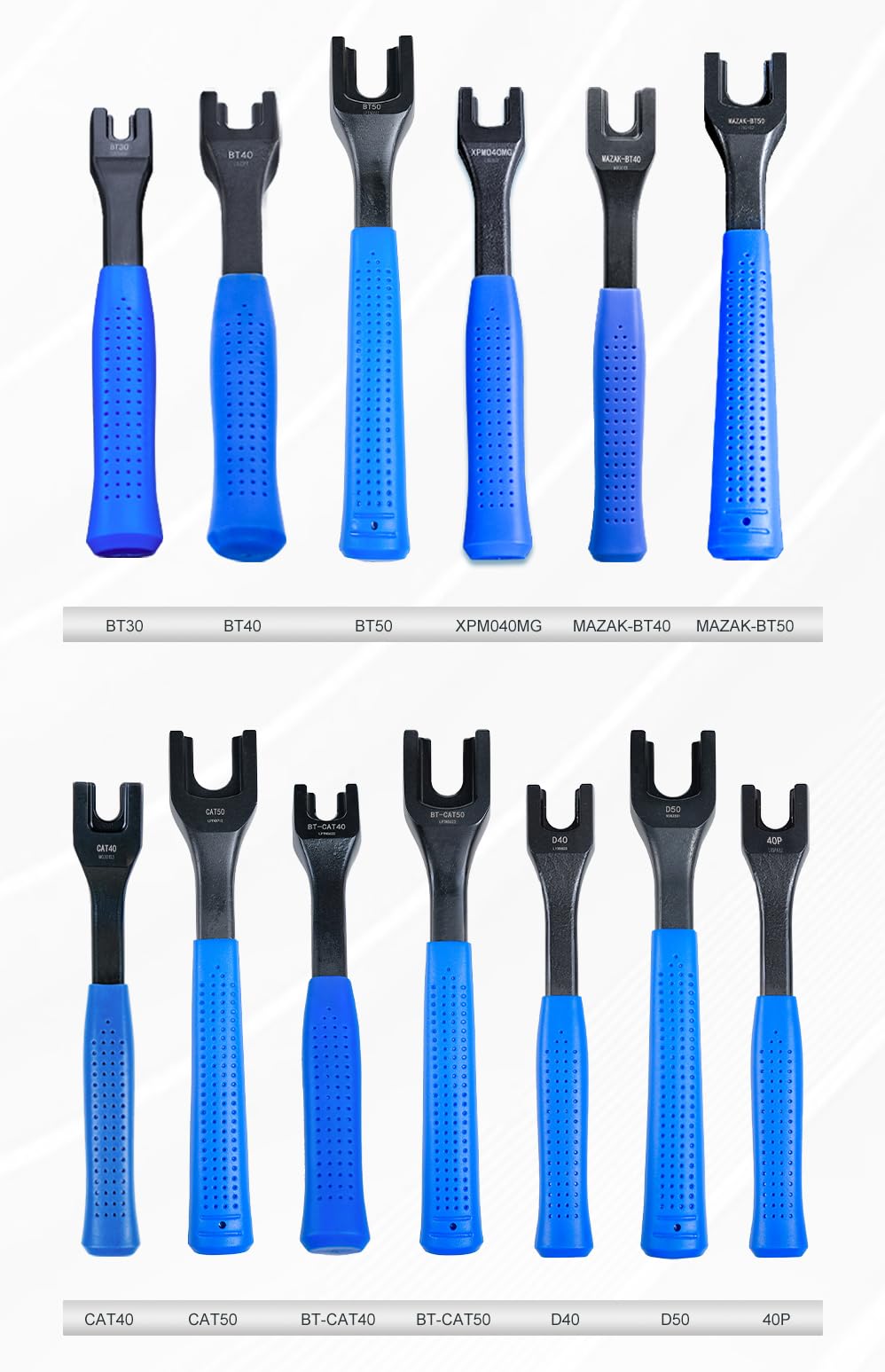 Llave de perno CAT40 tipo integral CAT40 llave a prueba de óxido y resistente al desgaste duradera