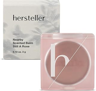 Hersteller Solid Perfume for Women - Nearby Still A Rose Vegan Scented Balm | Solid Perfume Rose with Melting Texture, Moisturizing Multi-Use Balm for All Skin Types, Alcohol-Free Fragrance