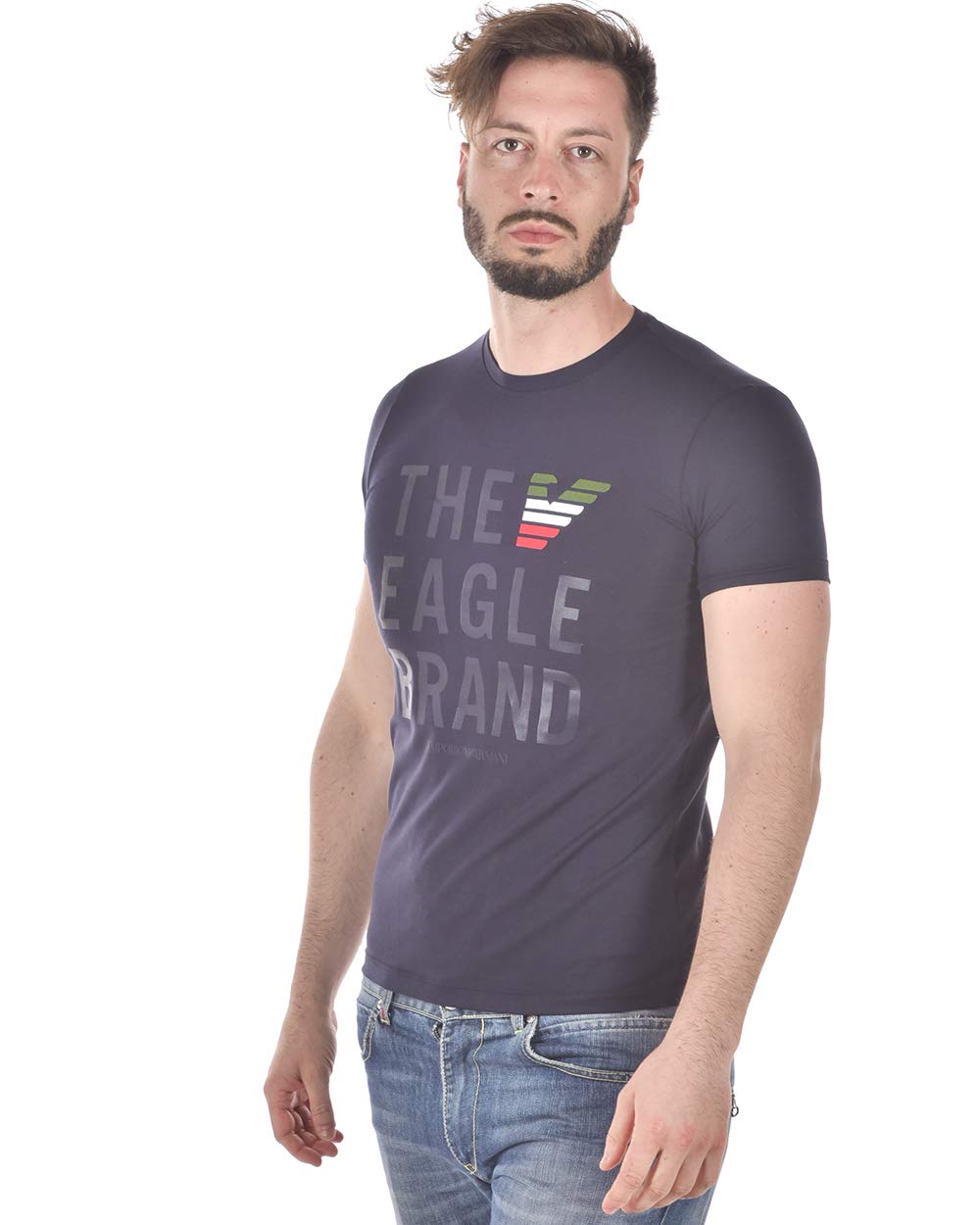 Emporio Armani Camiseta negra 8N1TE81JUVZ