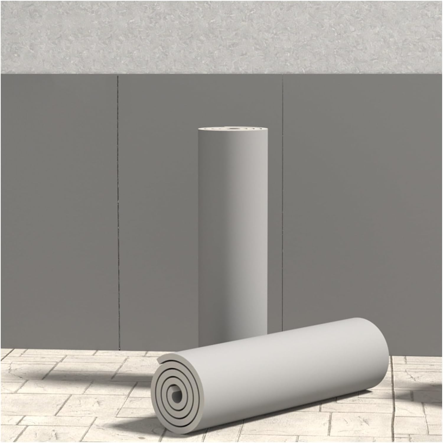 Tianqihao Gray Garage Wall Protector Garage Wall Edge Bumpers, Parking Lot Corner Guards For Automotive, Garage Walls, Corner Edges And Bumpers For Parking Garages,-5M