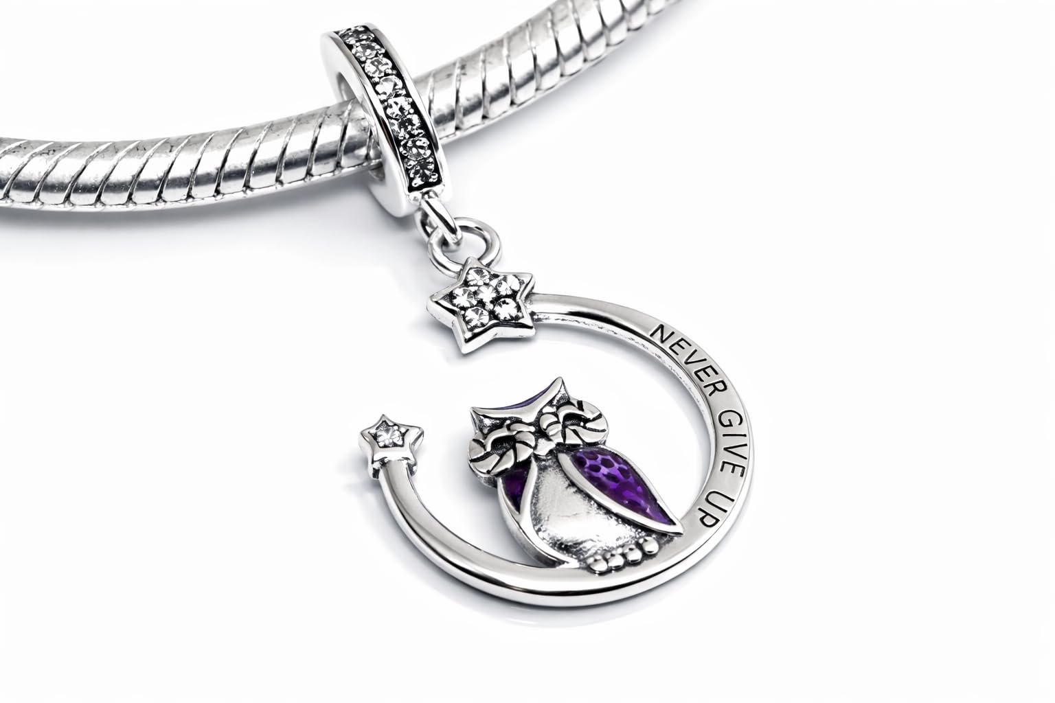 Pendentif Animaux Bouledogue Lapin Éléphant Chat Hibou Coccinelle Abeille Dauphin Flamant Ours Renard Écureuil Compatible Toutes Les Marques Argentée Charm Breloque