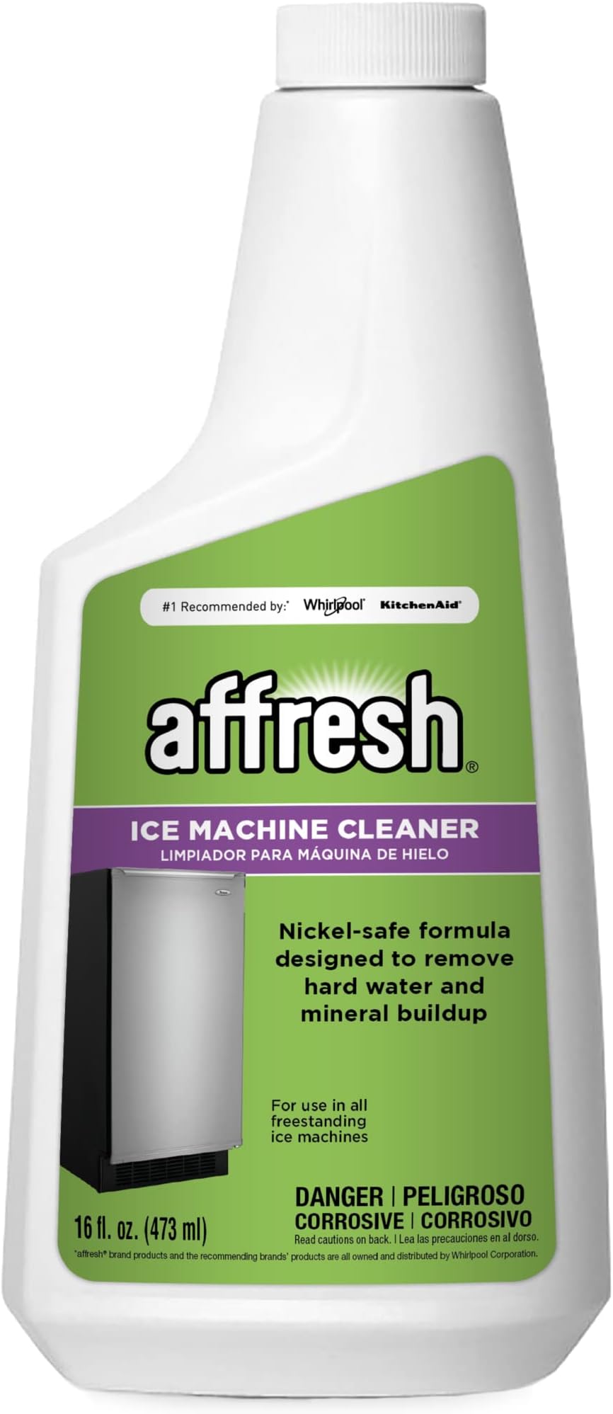 Ice Machine Cleaner, Helps Remove Hard Water and Mineral Buildup for Great-Tasting Ice