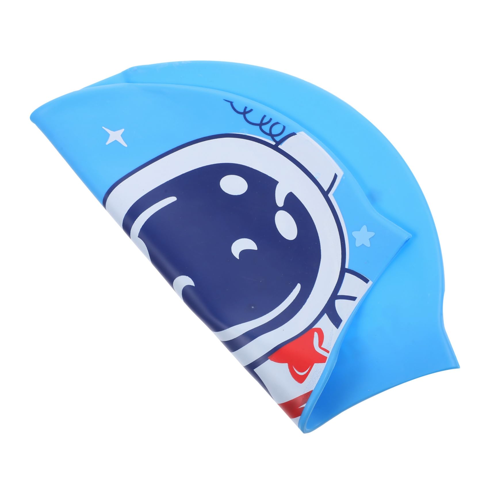 3pièces Bonnet De Bain Silicone pour Garçon Fille Casquette De Natation Cartoon pour Et Étanche Et Souple pour Leçons De Natation Bain