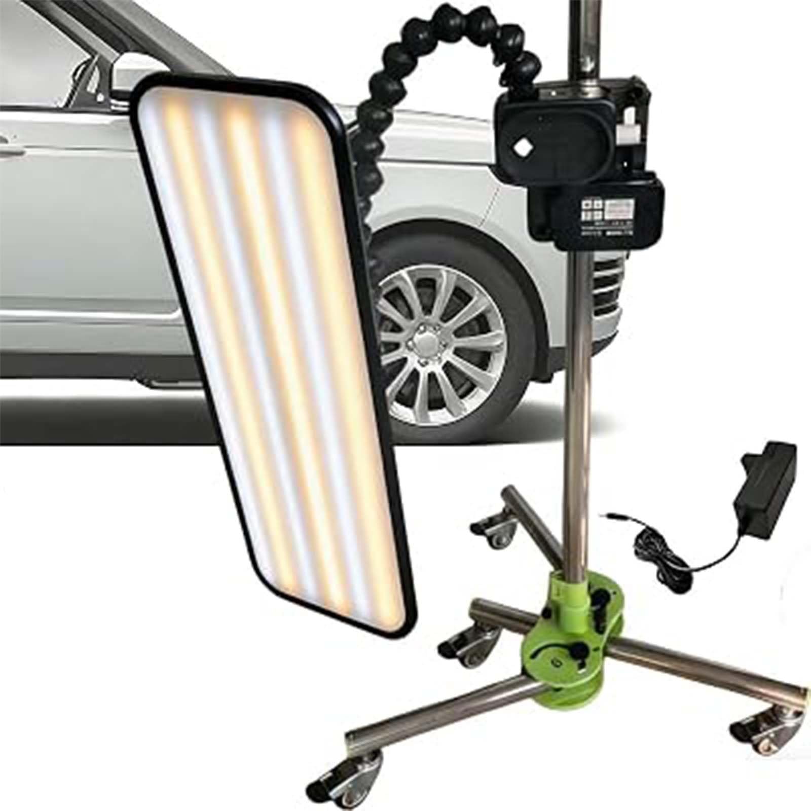 Lampa Pdr Do Warsztatów Blacharskich, Lampa Led Do Naprawy Wgnieceń | Z Przyssawką. Do Usuwania Wgnieceń Bez Lakierowania I Uszkodzeń Po Gradzie(Lamp+Stand)