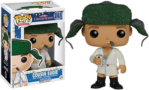 Funko Pop! Películas: Vacaciones de Navidad - Primo Eddie #243 (Bundled with Pop Box Protector CASE)