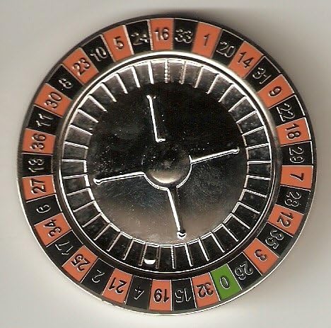 Poker Weight Roulette Card Guard Commerative