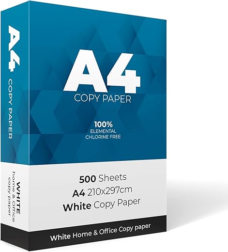 Scott 11 A4 Printer Paper - 500 Sheets - Smooth, Jam-Free, Bleed-Resistant - Works with Inkjet, Laser Printers & Copiers - Ideal for Home, Office,...