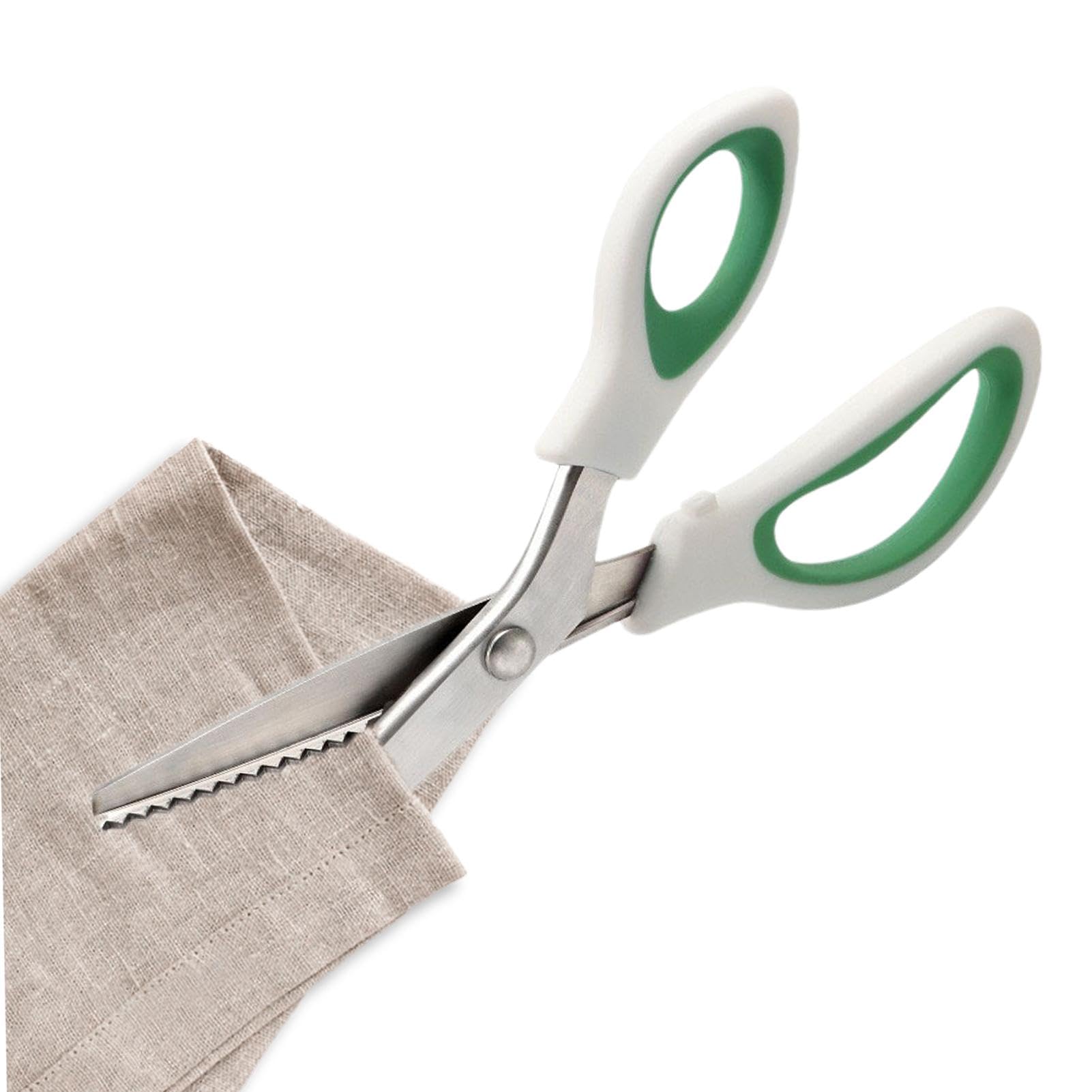 Amazon.co.jp: 裁断鋏・布用はさみ | ステンレス鋼三角鋸歯状エッジ