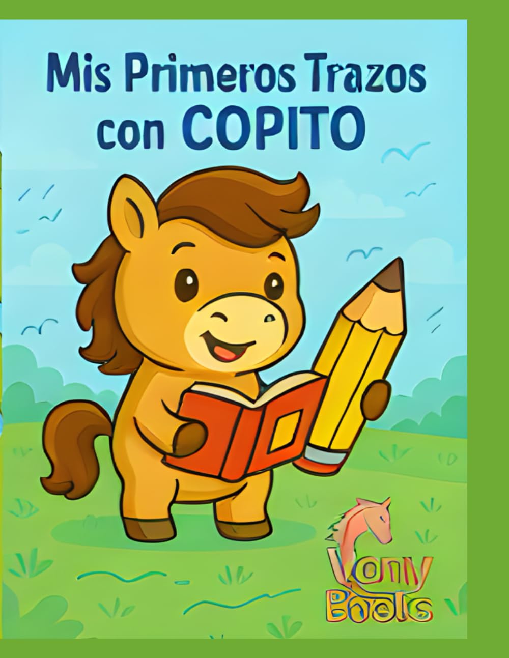 Mis Primeros trazos con Copito: Cuaderno de motricidad fina para niños de 2 a 5 años