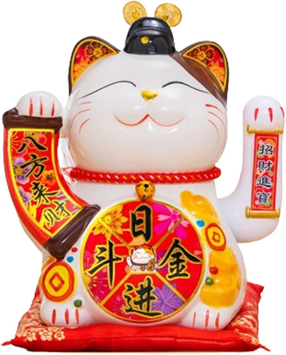 Chat agitant pour décoration voiture et maison Feng Shui
