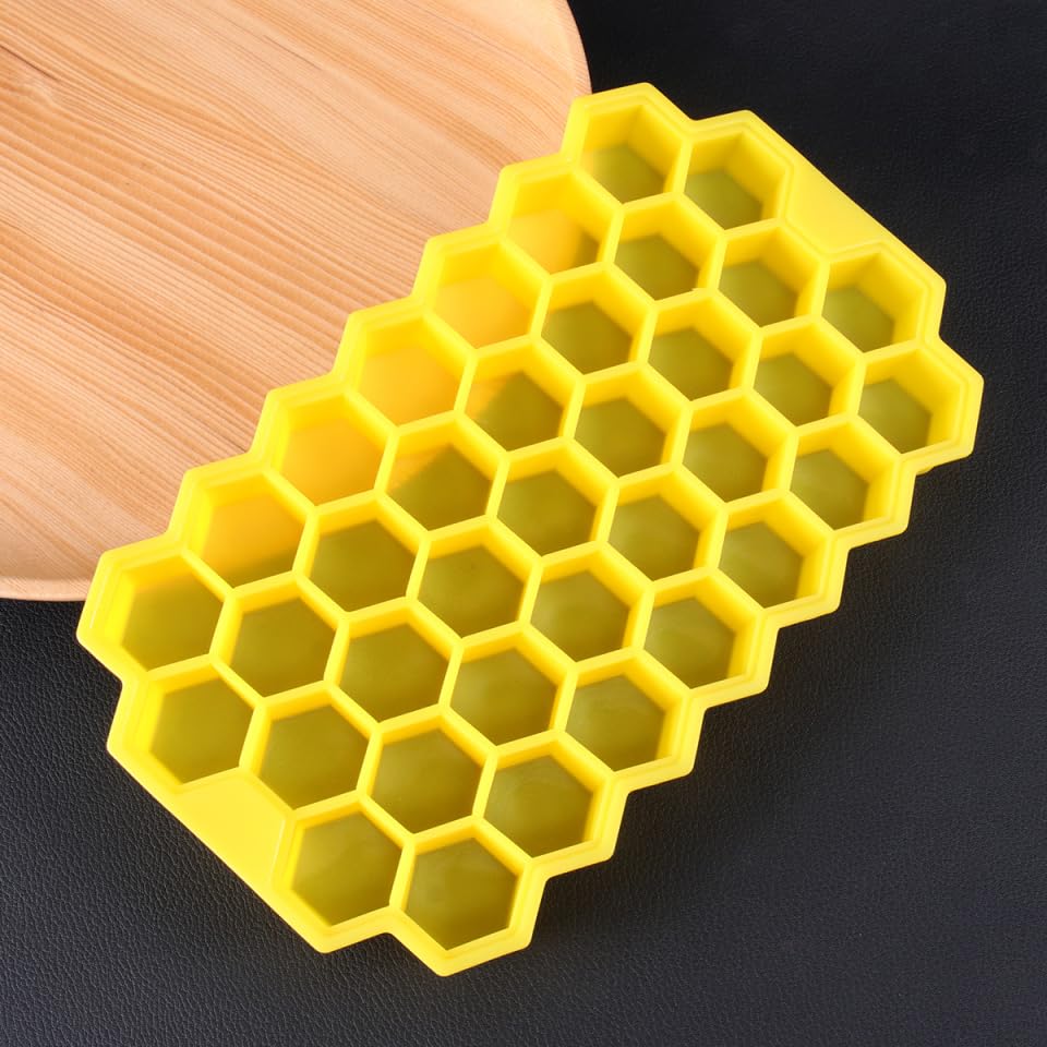 Molde de hielo hexagonal de silicona de 37 cavidades miniatura 5
