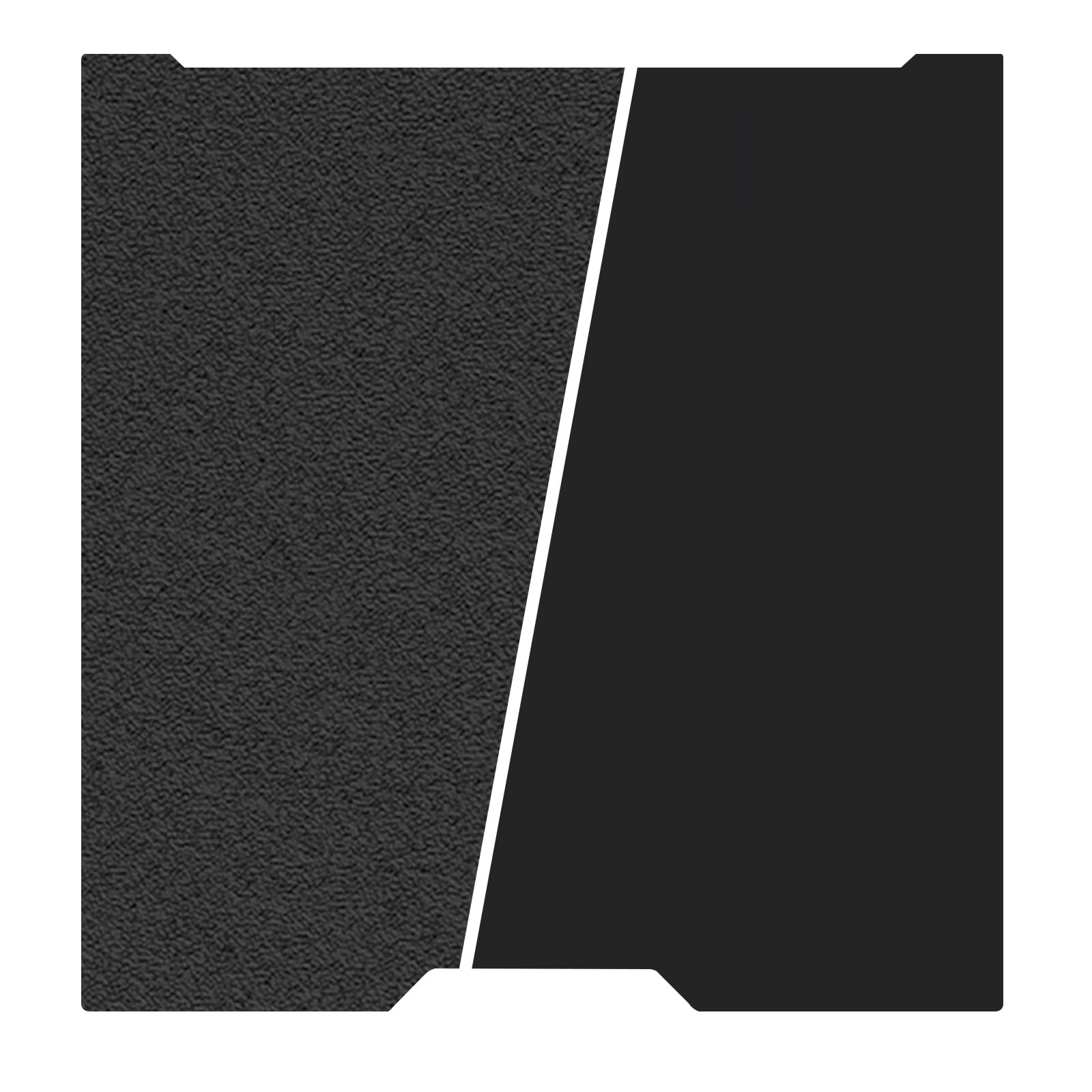 355 x 346mm Build Plate for Bambu Lab H2D/H2S 3D Printers, Smooth Black PEI + Textured Black PEI Good Adhesion Spring Steel Plate for Bambu Lab H2D/H2S-picture-14