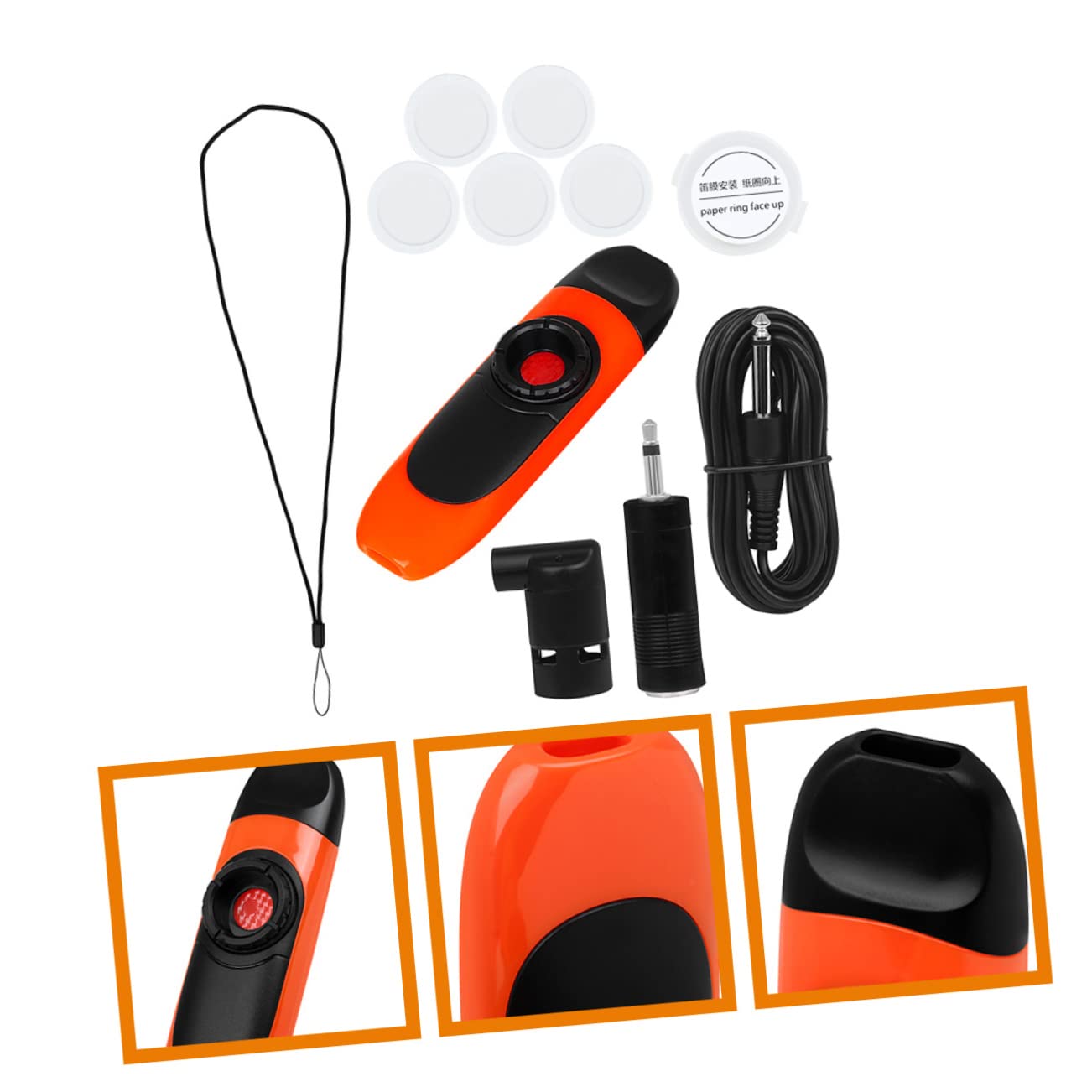 ibasenice Lot De 3 Kazoos Musicaux Avec Fil De Connexion Pour Garçons Et Filles Adultes Musiciens Kazoos Électriques Comme Instrument Densemble