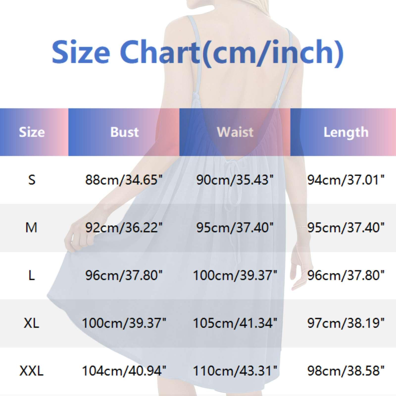 Vestito Donna con Schiena Scoperta, Abito Estivo con Spalline Sottili e Fiocco per Vacanze al Mare