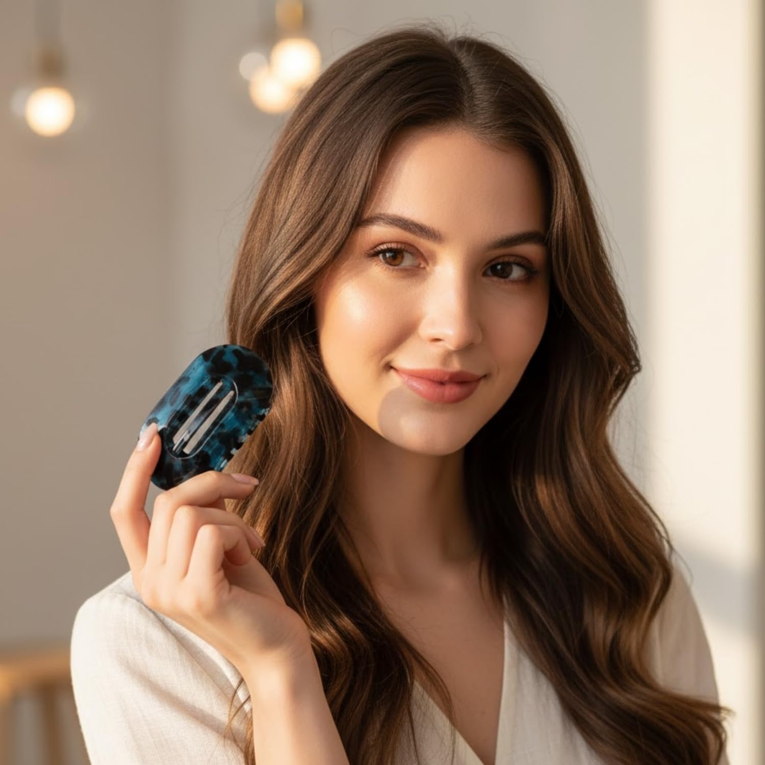 ANNA CREATIONS 3 fermagli per capelli French Concord