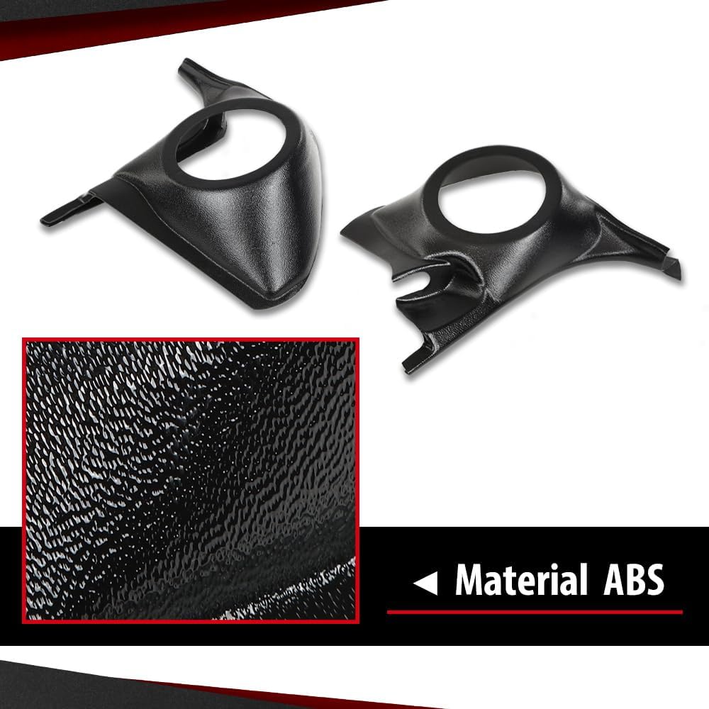 CROSSDESIGN Speaker Kick Panels Compatible with Chevy Monte Carlo, El Camino, Malibu 1978-1988 /Fit for Oldsmobile Cutlass/Fits Pontiac Grand Prix/Fits Buick Regal 1978-1988