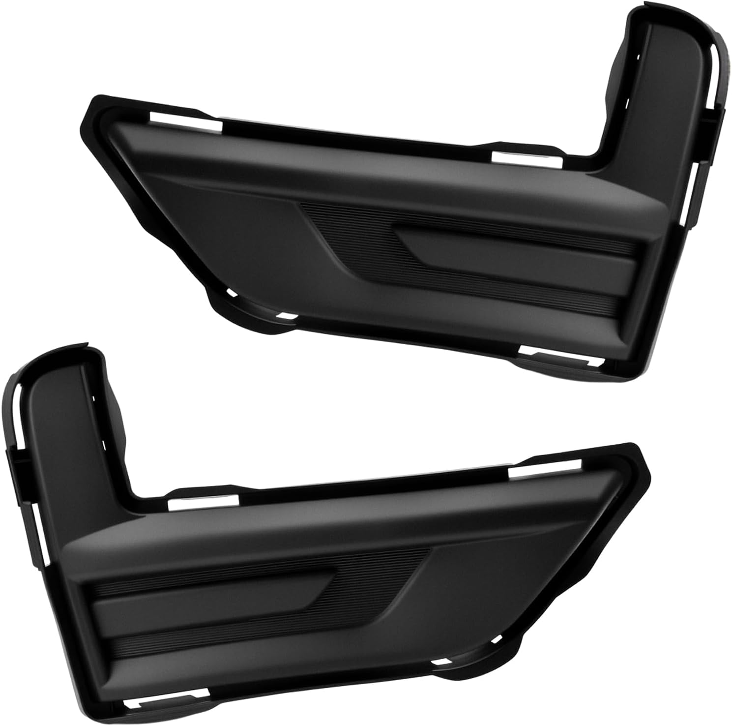 1 Pair Fog Light Cover Bezel Front Left and Right Driver Side Passenger Side Compatible with 2017-2020 Nissan Rogue Replace 622576FL0A NI1039148 622576FL0A NI1038148