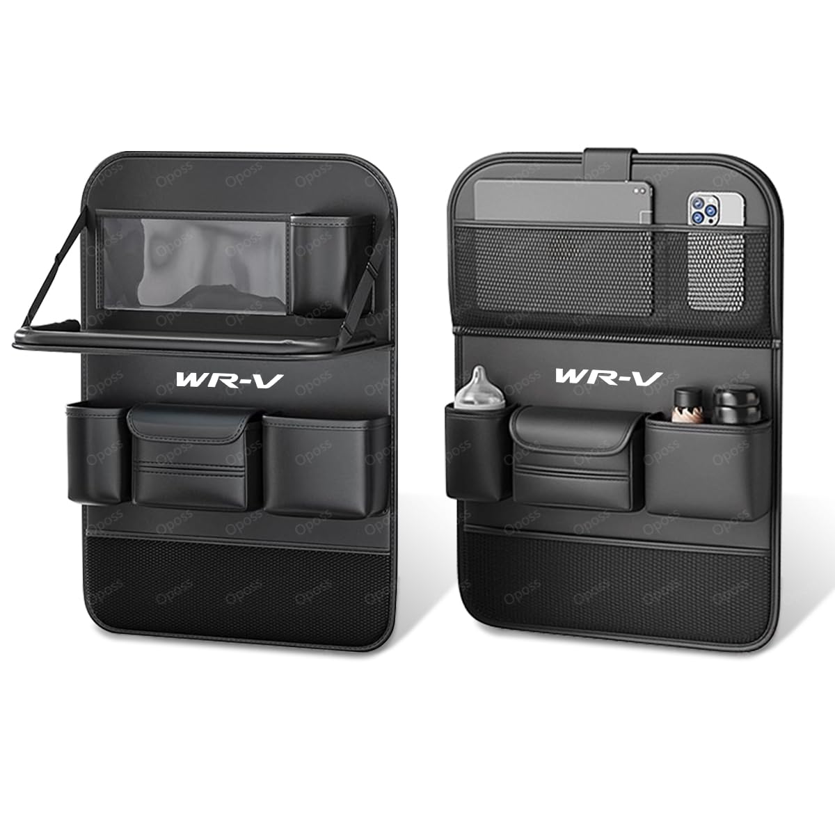 Amazon.co.jp: 新型WR-V WRV 車用シートバックポケット ナッパレザー製