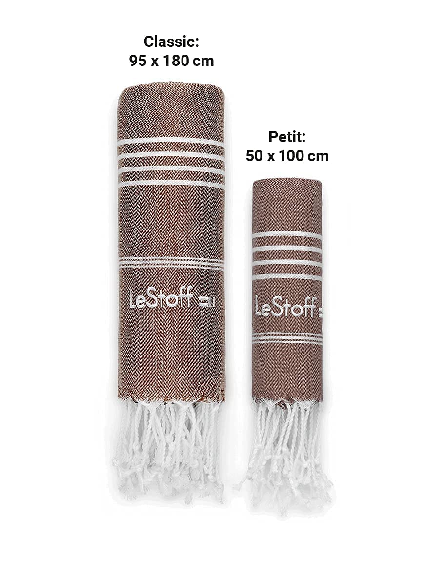LeStoff De Traditionele Hamamdoek Strandlaken Badhanddoek Saunahanddoek Douchehanddoek Spa Sport Yoga Reizen 100 Biologisch Katoen Duurzaam Natuurlijk Zacht En Voorgewassen 95 X 180 Cm Aqua