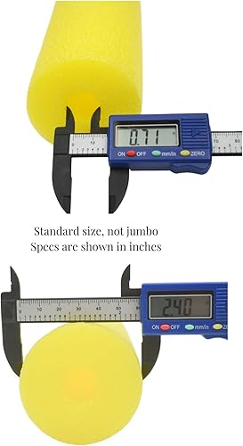 Miniatura 2 de Fix Find - Fideos de piscina, 5 paquetes de fideos grandes de espuma hueca de 52pulgadas
