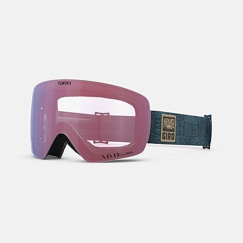 Miniatura 3 de Giro Gafas de esquí de snowboard Contour para hombres y mujeres, cambio rápido magnético con 2 lentes VIVID, tecnología de ventilación antivaho - OTG