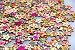 Pack of 50pcs Star Shaped Painted 2 Hole Wooden Mixed Buttons(15*18MM)