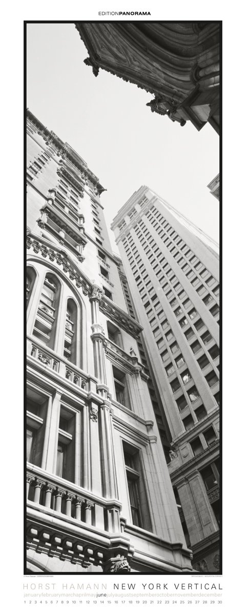New York - Magnum Kalender immerwährend: Panorama Kalender m. immerwährendem Kalendarium