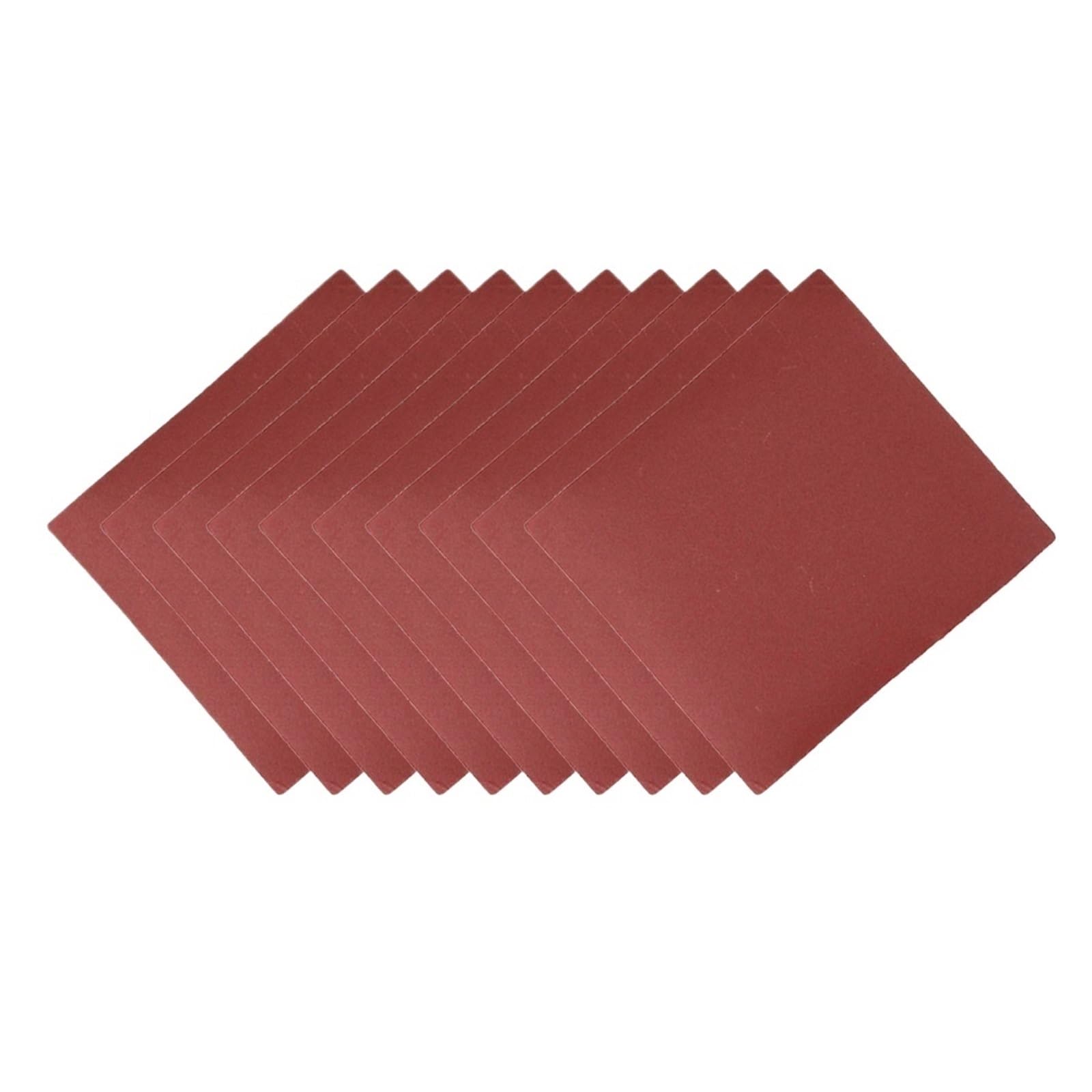 Carta vetrata, Dischi abrasivi, tamponi abrasivi, 10 Pezzi 110x100mm Carta vetrata tampone abrasivo 60-1000 Grana Carta vetrata Utensili abrasivi for lucidatura(400)